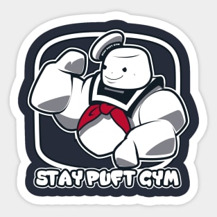 Stay Puft Gym Sticker